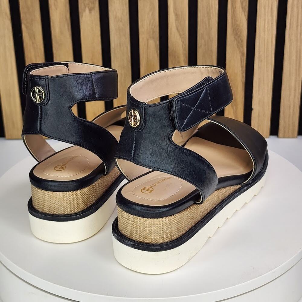 NEW - Giani Bernini Constancia Women’s Wedge Sandals Ankle Strap - Size 7 M - Picture 3 of 8